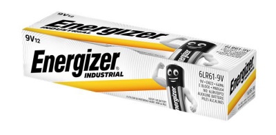 Batéria, 9V, 12 ks, ENERGIZER "Alkaline Power Industrial"