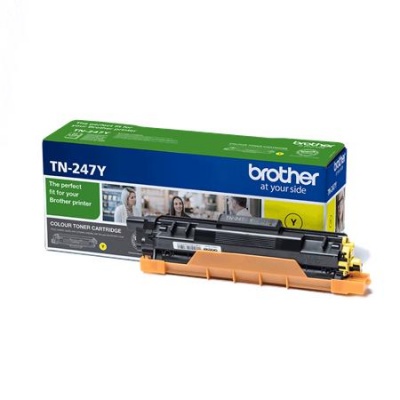 TN247Y Laserový toner k tlačiarňam  HL-L3210, HL-L3270, DCP-L3510, MFC-L3730, BROTHER, žltý, 2,3k