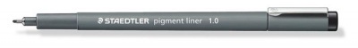 Liner, 1 mm, STAEDTLER "Pigment Liner 308", čierny