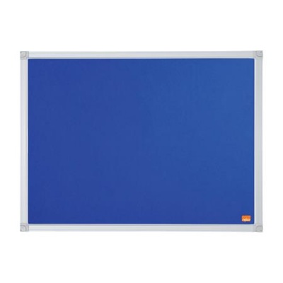 Odkazová tabuľa, hliníkový rám, 60x45 cm, NOBO "Essentials", modrá