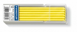 Tuha do označovacích voskoviek, na všetky povrchy, nepermanentná (omnichrom), STAEDTLER "Lumocolor 218", žltá