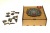 Puzzle, drevené, A4, 100 ks, PANTA PLAST "Mandala Turtle"